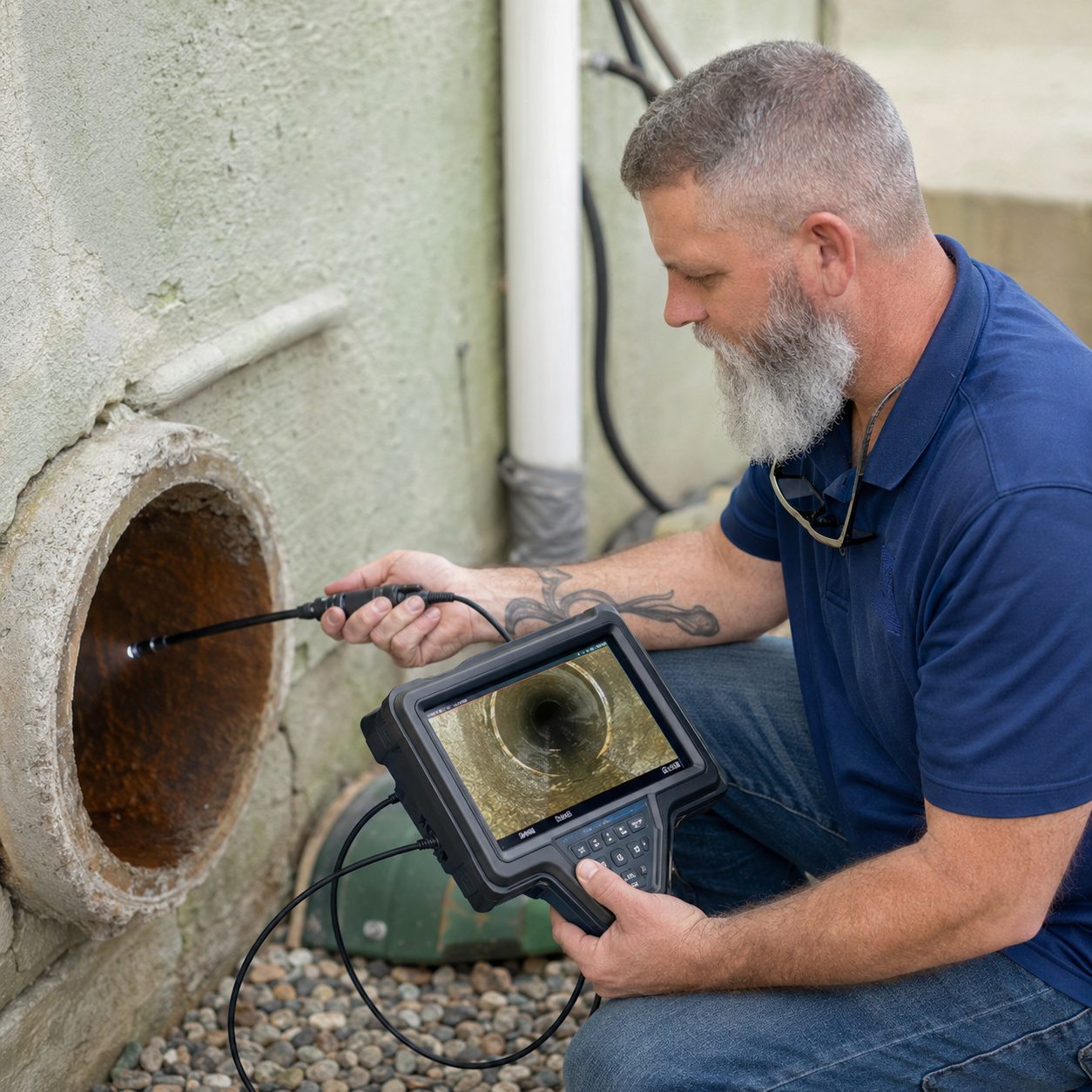 Sewer Camera Inspection — Sembler & Sons Plumbing